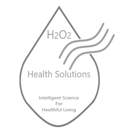 H2O2 HEALTH SOLUTIONS INTELLIGENT SCIENCE FOR HEALTHFUL LIVING logo