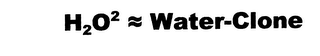 H2O2 WATER-CLONE logo