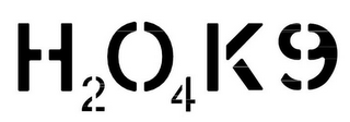 H2O4K9 logo