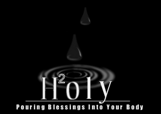 H2OLY POURING BLESSINGS INTO YOUR BODY logo