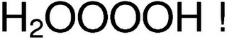H2OOOOH ! logo