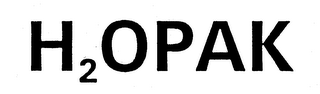 H2OPAK logo