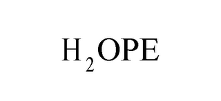 H2OPE logo