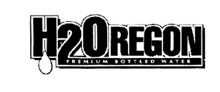 H2OREGON PREMIUM BOTTLED WATER logo
