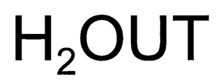 H2OUT logo