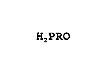 H2PRO logo