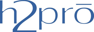 H2PRO logo