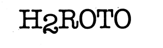 H2ROTO logo