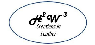 H2W3 CREATION IN LEATHER logo