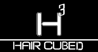 H3 HAIR CUBED logo