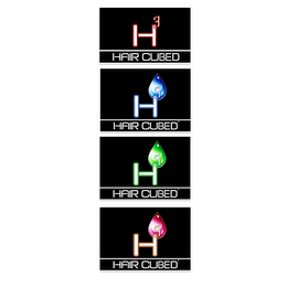 H3 HAIR CUBED H3 HAIR CUBED H3 HAIR CUBED H3 HAIR CUBED logo