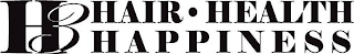 H3 HAIR HEALTH HAPPINESS logo