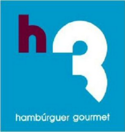 H3 HAMBÚRGUER GOURMET logo