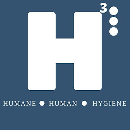H3 HUMANE  HUMAN  HYGIENE logo