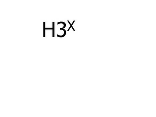 H3X logo