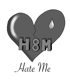 H8M HATE ME logo