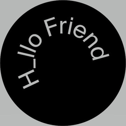 H_LLO FRIEND logo