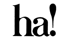 HA! logo