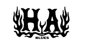 HA BLUES USA logo