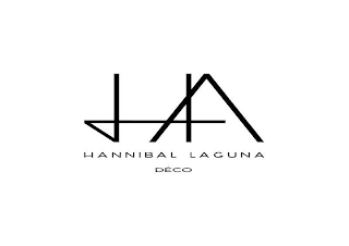 HA HANNIBAL LAGUNA DECO logo