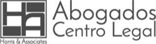 HA HARISS & ASSOCIATION ABOGADOS CENTRO LEGAL logo