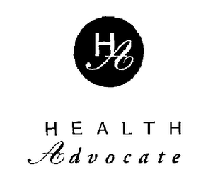 HA HEALTH ADVOCATE logo