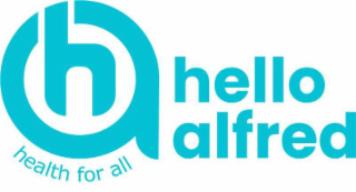 HA HEALTH FOR ALL HELLO ALFRED logo