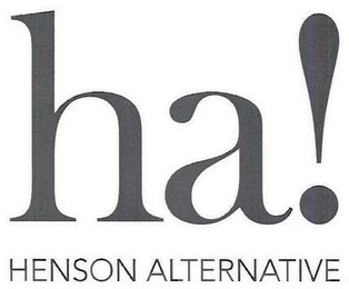 HA! HENSON ALTERNATIVE logo