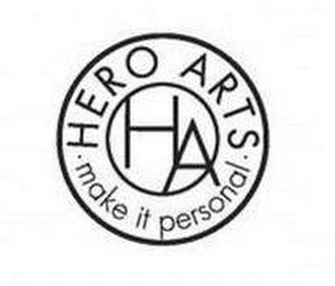 HA HERO ARTS MAKE IT PERSONAL logo