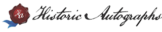 HA HISTORIC AUTOGRAPHS logo
