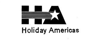HA HOLIDAY AMERICAS logo
