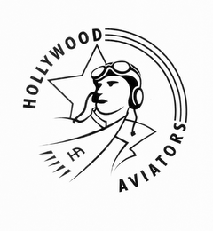 HA HOLLYWOOD AVIATORS logo