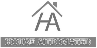HA HOUSE AUTOMATED logo