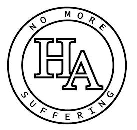 HA NO MORE SUFFERING logo