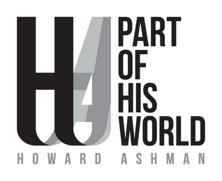 HA PART OF HIS WORLD HOWARD ASHMAN logo