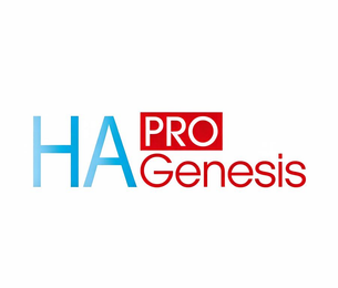 HA PRO GENESIS logo