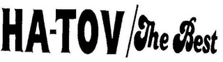 HA-TOV/THE BEST logo