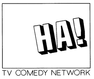 HA! TV COMEDY NETOWRK logo
