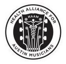 HAAM HEALTH ALLIANCE FOR AUSTIN MUSICIANS logo