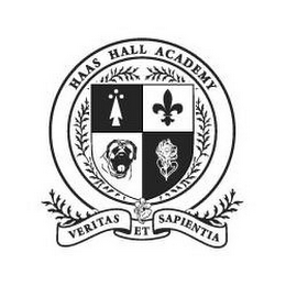 HAAS HALL ACADEMY VERITAS ET SAPIENTIA logo