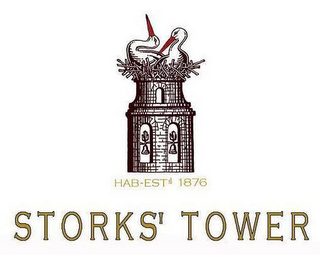 HAB-ESTD 1876 STORKS' TOWER logo