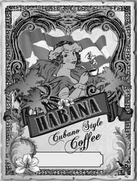 HABANA CUBANO STYLE COFFEE logo