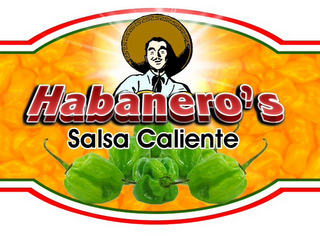 HABANERO'S SALSA CALIENTE logo