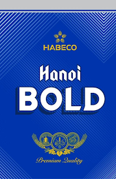 HABECO HANOI BOLD BREWED FROM FINEST INGREDIENTS SINCE 1890 PREMIUM QUALITY logo