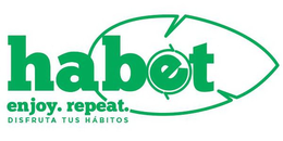 HABET ENJOY. REPEAT. DISFRUTA TUS HÁBITOS logo