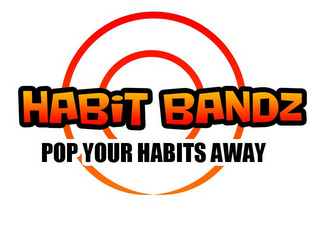 HABIT BANDZ POP YOUR HABITS AWAY logo