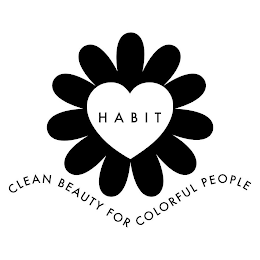 HABIT CLEAN BEAUTY FOR COLORFUL PEOPLE logo