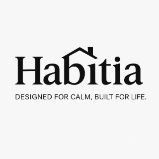 HABITIA DESIGNED FOR CALM, BUILT FOR LIFE. logo