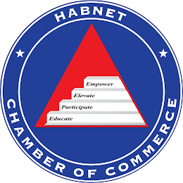 HABNET CHAMBER OF COMMERCE EDUCATE PARTICIPATE ELEVATE EMPOWER logo