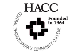 HACC CENTRAL PENNSYLVANIA'S COMMUNITY COLLEGE FOUNDED IN 1964 logo